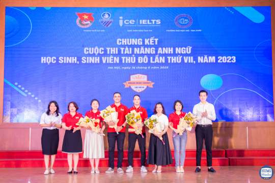 Bùng nổ vòng chung kết cuộc thi tài năng anh ngữ học sinh, sinh viên thủ đô lần thứ VII, năm 2023